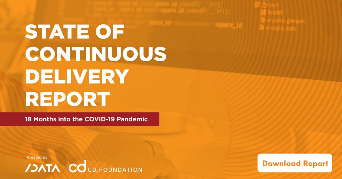 CDeliveryFdn's tweet photo. π» At least 80% of professional developers are involved in #DevOps
(of devs who work for companies with 2+ employees)
Full #StateofCD Report π½ https://t.co/Yme5BCZ2vx https://t.co/vRkJuSl6hY