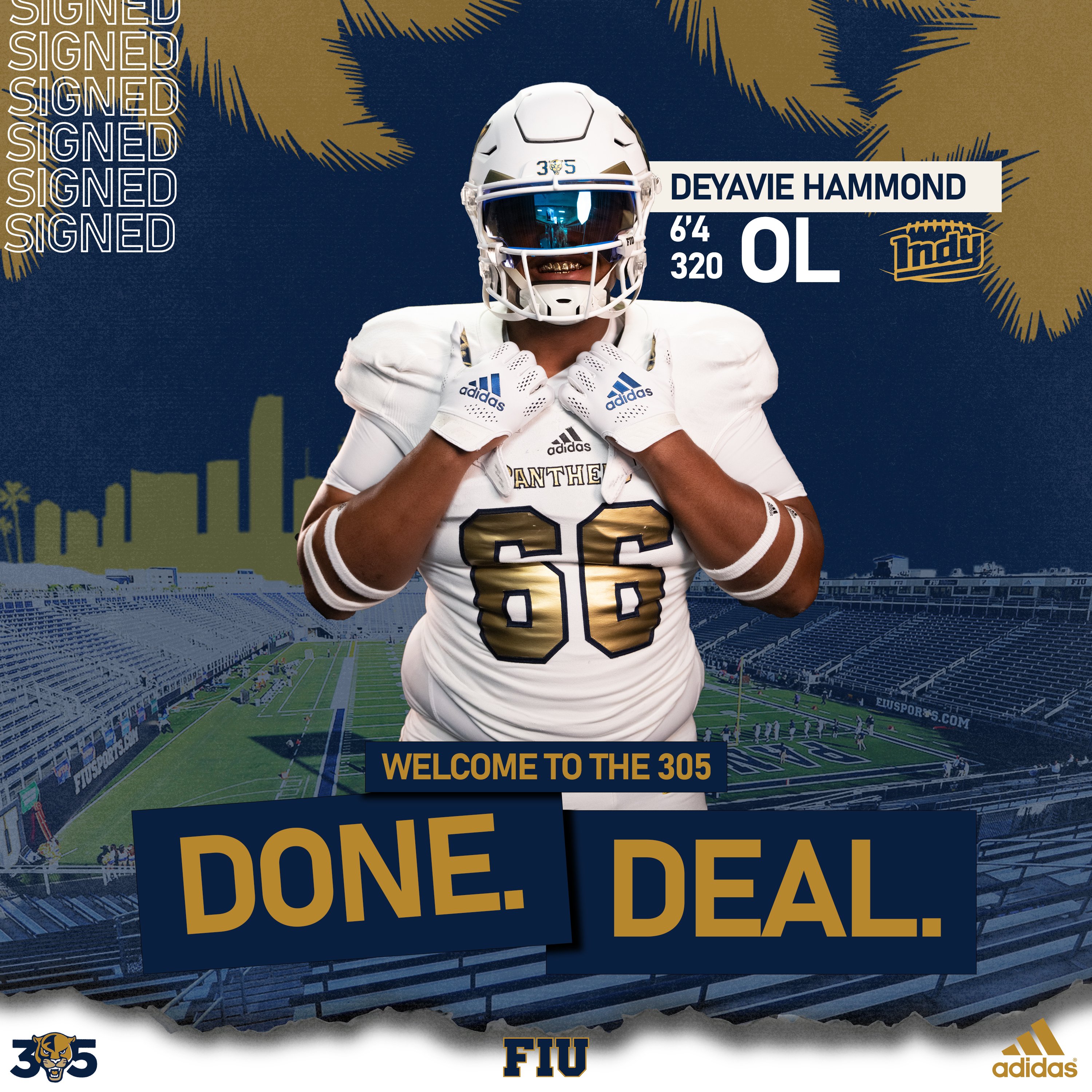 Fiu 2022 Football Schedule Fiu Football On Twitter: "Welcome To The 3️⃣0️⃣5️⃣ 🌴 @Deyavieh 🏈💪  #Pawsuppaw 🐾 | #Pantherpride Https://T.co/Kfhwobbjrz" / Twitter