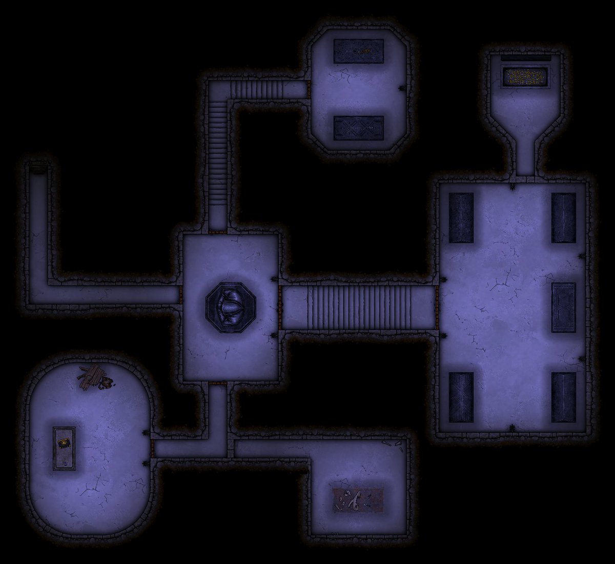 This is a small crypt I made.