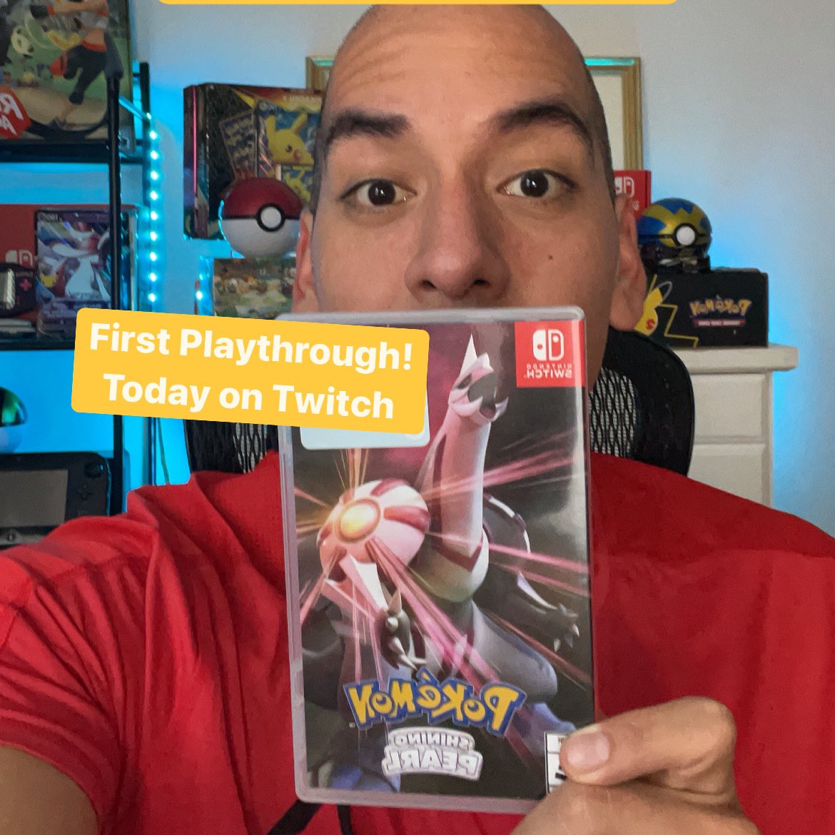 DigitalGameHub's tweet photo. Going live in 20 minutes! 

Are there any of the original 151 Pokemon in this game? https://t.co/bCahyBsgsb