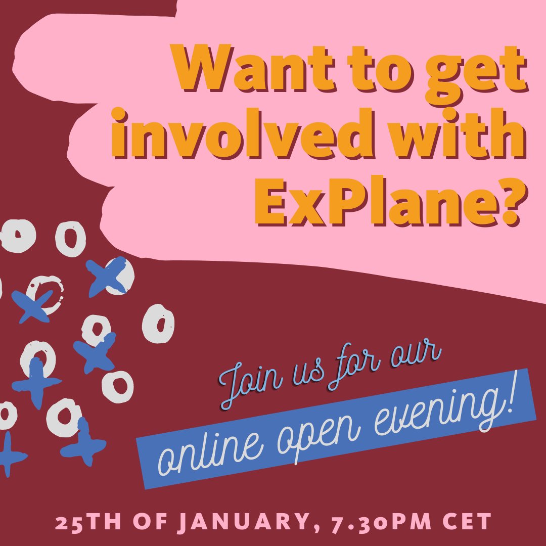Interested in making academia more sustainable, developing practical skills or generally curious about ExPlane? Join us on January 25, for a virtual gathering at 19:30 CET. Find out more on our website timetoexplane.com
#timetoexplane #climateactivism #sustainabletravel