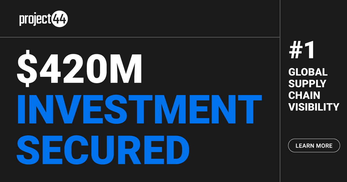 freightpipes's tweet photo. We’re making history, again. 

#project44 closed 2021 with a $420 million investment and pre-money business valuation of $2.2 billion – further accelerating innovation for greater #supplychain execution.  

Find out why project44 is the #1 market leader: https://t.co/a1wf1dAtBh https://t.co/BG70WZyNE4