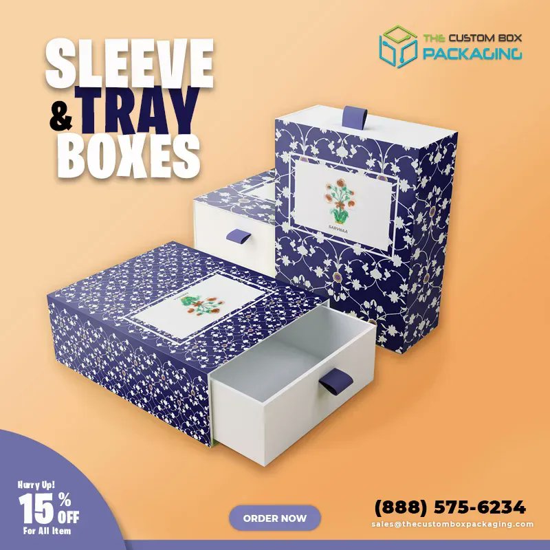 TheCustomBoxPak's tweet image. 𝐂𝐮𝐬𝐭𝐨𝐦 𝐏𝐫𝐢𝐧𝐭𝐞𝐝 𝐒𝐥𝐞𝐞𝐯𝐞 𝐚𝐧𝐝 𝐓𝐫𝐚𝐲 𝐁𝐨𝐱𝐞𝐬 are the best for marking your product look stylish, unique, and eye-catching.
Email us: sales@thecustomboxpackaging.com
#thecustomboxpackaging #customprintedboxes #customboxes#retailboxes #sleeveandtrayboxes