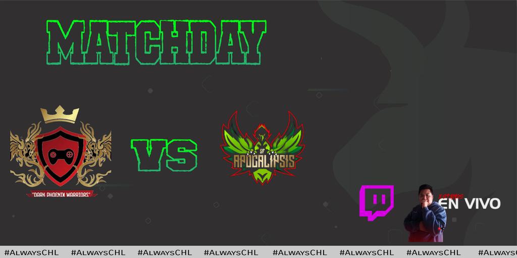 ⚔ FINAL ⚔

Se termina un largo camino y estos dos equipos, fueron los más destacados de 64 😱

🏆 | #CHL9 Oro 
🆚️ | <a href="/DRKPHNXWRRS/">⚡ DARK PHOENIX WARRIORS⚡</a> 🌎 <a href="/SF_APOCALIPSIS/">Sf.apocalipsis.sports</a> 🇨🇱
⏰ | 19hs MEX 22hs CHI

📺 | <a href="/kevincito_CR/">Kevincito</a> 
🔴 | En directo  twitch.tv/kevincitogt?sr…

#AlwaysCHL #ClashRoyale