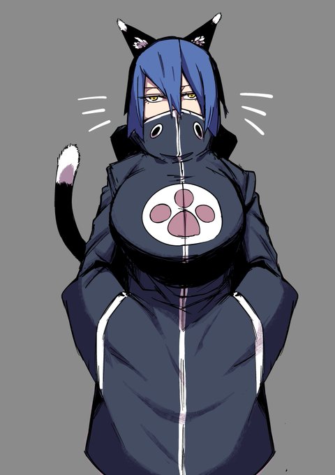 これは特に目的もなく筆を走らせていたら爆誕した猫耳の女 