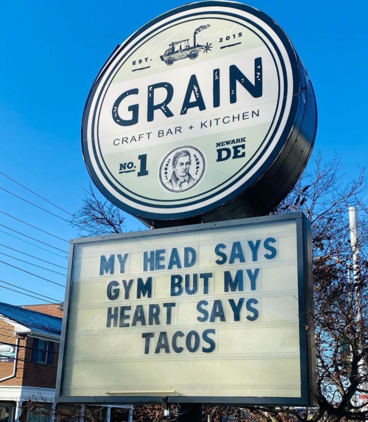Listen to your heart this #TakeoutTuesday. 🌮❤️Order to-go tacos from Grain Craft Bar + Kitchen bit.ly/3to3ulr

#TacoTuesday #takeouttohelpout #takeout #visitde