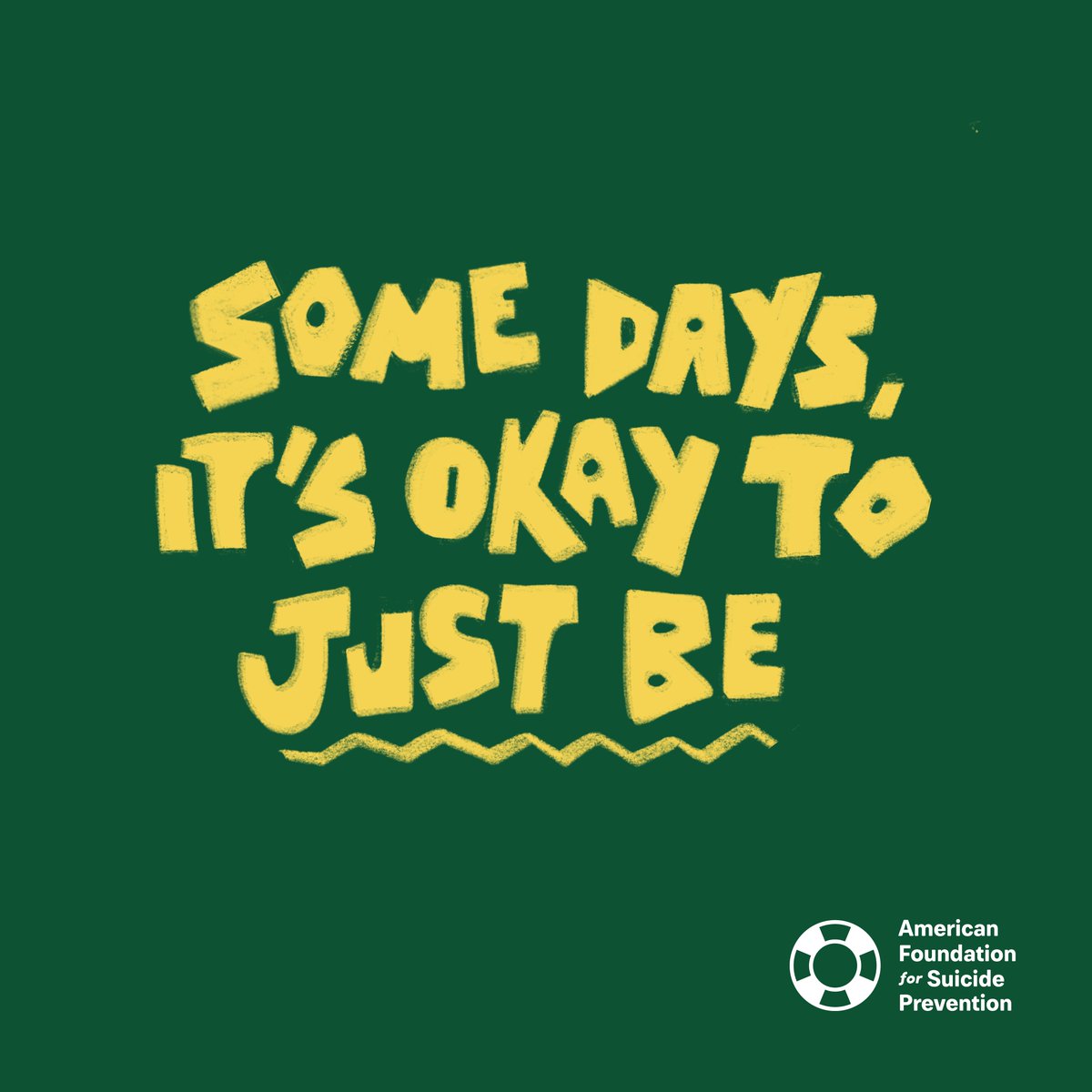 Today might be one of those days, and that's okay.