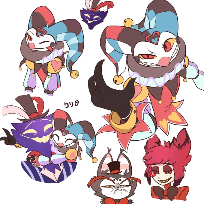hazbinとhelluvaの落書き#HelluvaBoss #Fizzarolli 