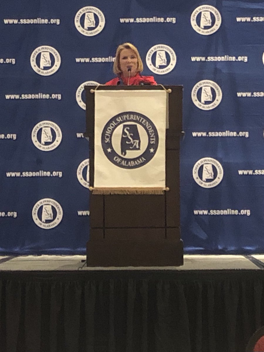 The Alabama SOY Dr. Suzanne Lacey of Talladega County will represent us well at NCE in Nashville next month. Congratulations Dr. Lacey! #SSALeg22