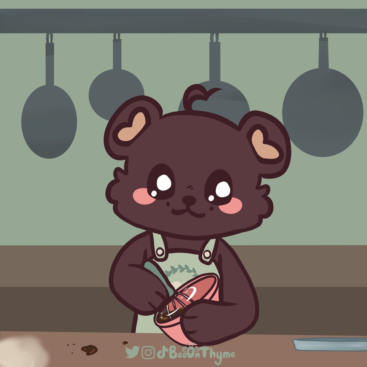 BeeOnThyme's tweet photo. Knew she forgot something at the store
#thymecomics #bakerbear https://t.co/Yx2jteip7L