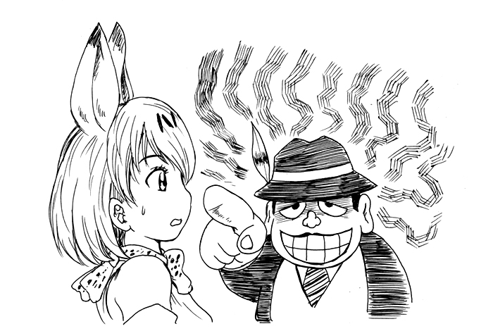 けものフレンズアニメ5周年。もうそんなに。
その頃に描いたかばんちゃんの過去絵を再掲します。 