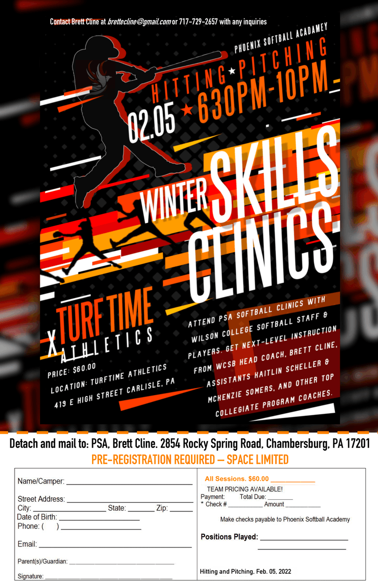 Check out our upcoming softball camps and clinics, our first one is coming up on Saturday, February 5!! Sign up today before space runs out! #Softball #SoftballCamps #SoftballClinic #ncaasb #d3sb #highschoolsb