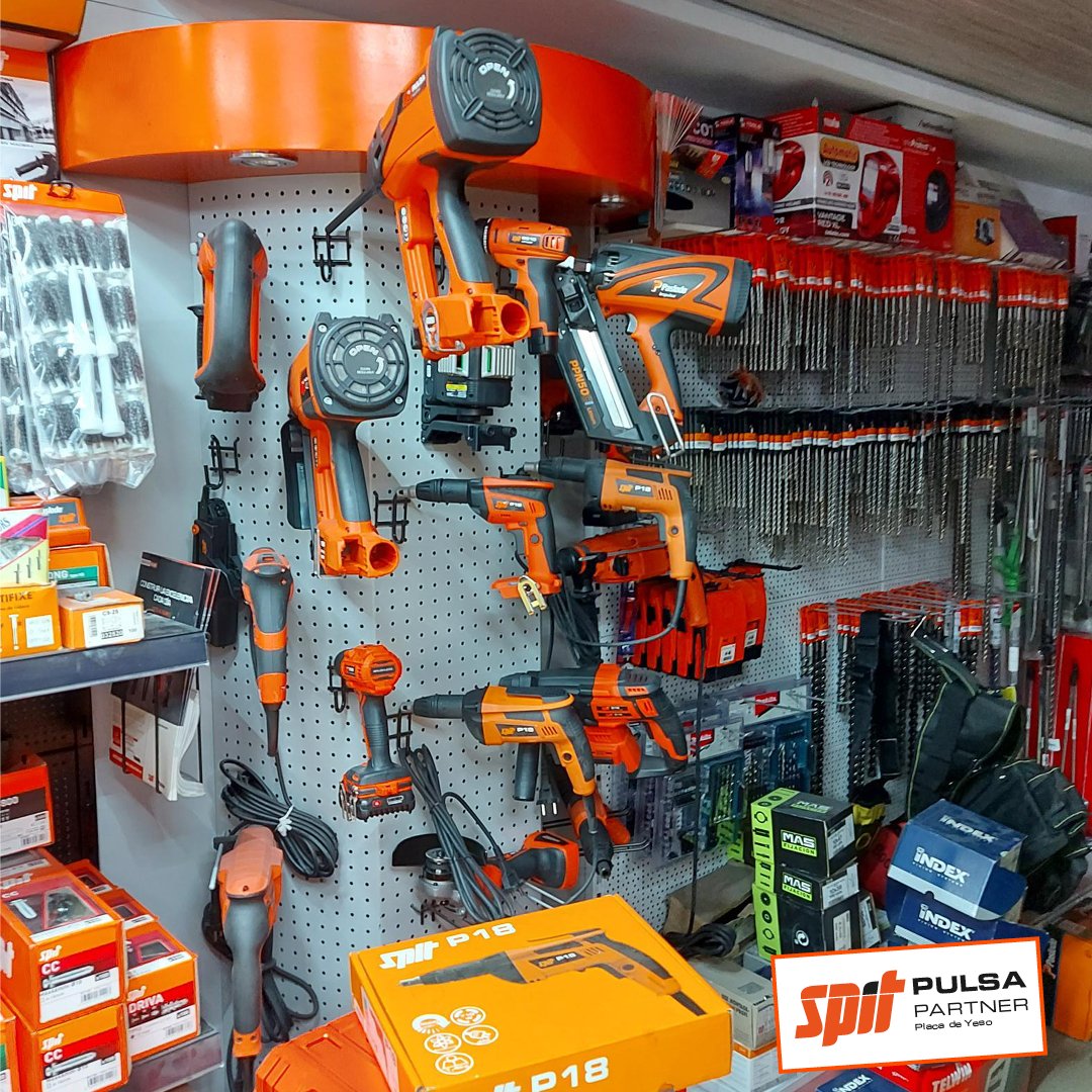 ☝️SPIT PULSA PARTNER Placa de Yeso.
Hoy presentamos a👉 <a href="/MONCHOGALUSO/">ESCAYOLAS GALUSO SL</a> Ourense, distribuidor en el que podrás encontrar una cantidad mínima de todos los consumibles, accesorios y últimas novedades de clavado a gas PULSA para plaquista.

galuso.gal

#Spit  #pulsa40P