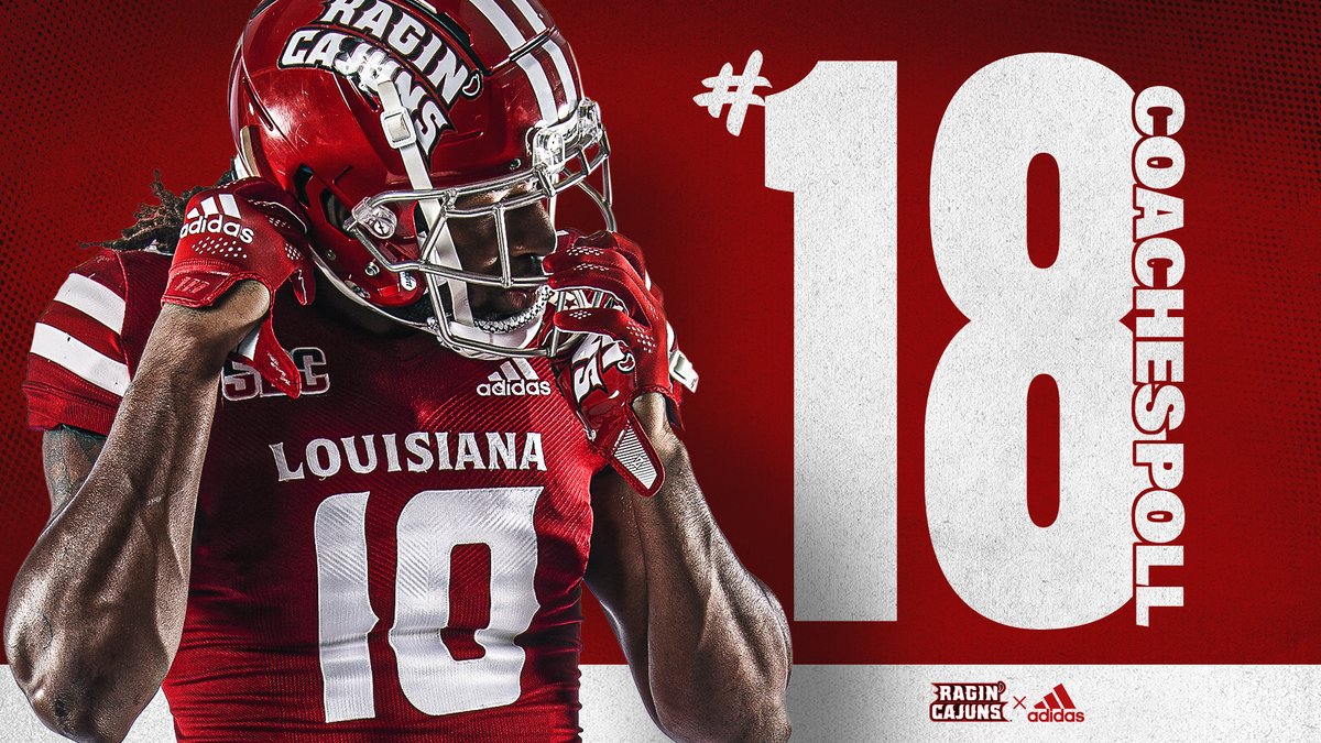 📈 𝗟𝗢𝗨𝗜𝗦𝗜𝗔𝗡𝗔 is No. 1️⃣8️⃣ in the final <a href="/usatodaysports/">USA TODAY Sports</a>/<a href="/WeAreAFCA/">AFCA</a> Coaches Poll! 

#cULture | #GeauxCajuns