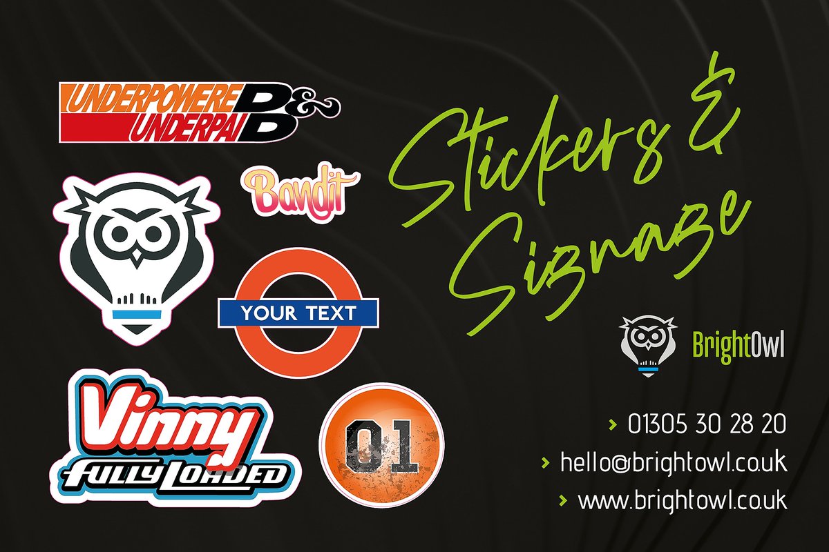 BrightOwl Design & Stickerzilla tweet media