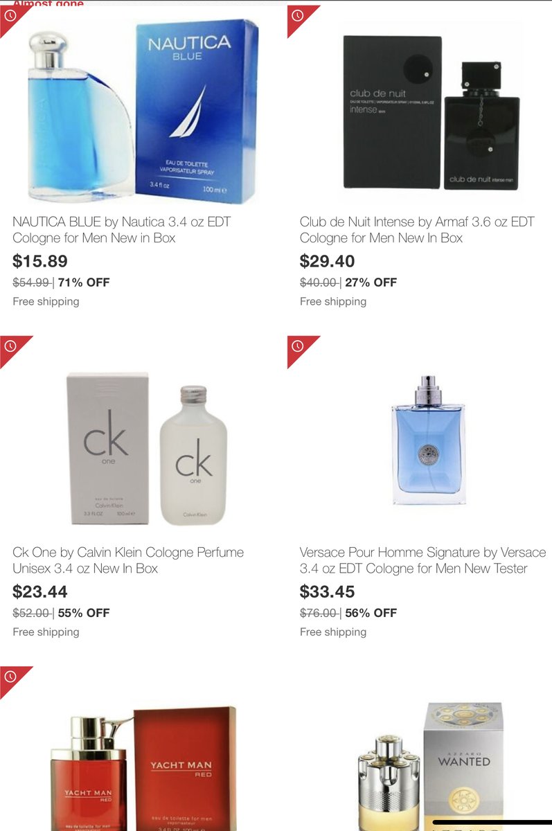 Cologne sale is on —  

  