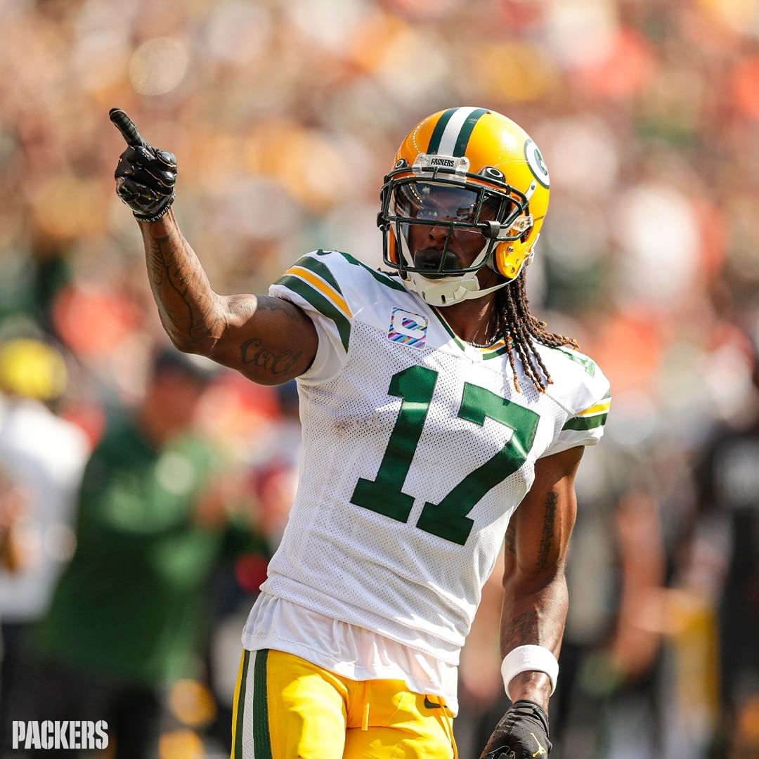 PFF_Fantasy's tweet photo. The highest-graded wide receiver in the last 2 seasons

🧀 2021: Davante Adams - 92.7
🧀 2020: Davante Adams - 92.2

Top-2 and not 2 🥇

(📸 @packers) https://t.co/j9EixRfeAa