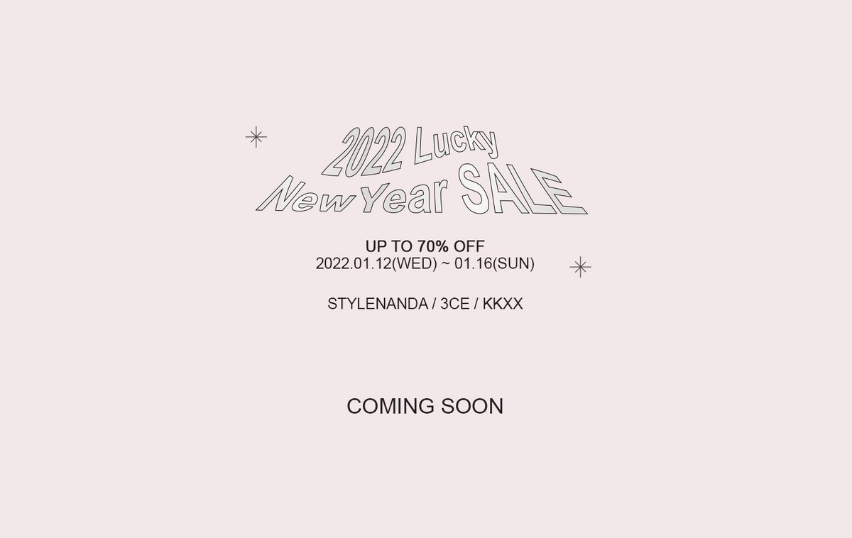 PupPeary_Shop's tweet photo. #พัพแพร์พรี
2022 Lucky New Year SALE UP TO 70% OFF

STYLENANDA / 3CE / KKXX

⬇️ทยอยลงสินค้าในเธรดนี้ค่า

เก็บเงินตอนเว็บส่งของ
รอของประมาณ 1 เดือนหลังเว็บส่ง
ปิดรับ 16/01

จองใต้โพส / ล็อคแอคDMเลยค่า https://t.co/Sk4AXwDAwI