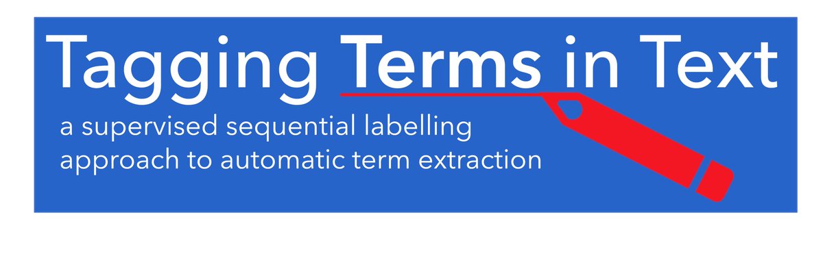 UGentNLP (@ugentnlp) on Twitter photo New journal paper published in Terminology on automatic term extraction by Ayla Rigouts Terryn, <a href="/VHoste/">Veronique Hoste</a> and <a href="/Eslefeve/">Els Lefever</a>! doi.org/10.1075/term.2… New journal paper published in Terminology on automatic term extraction by Ayla Rigouts Terryn, <a href="/VHoste/">Veronique Hoste</a> and <a href="/Eslefeve/">Els Lefever</a>! doi.org/10.1075/term.2…
