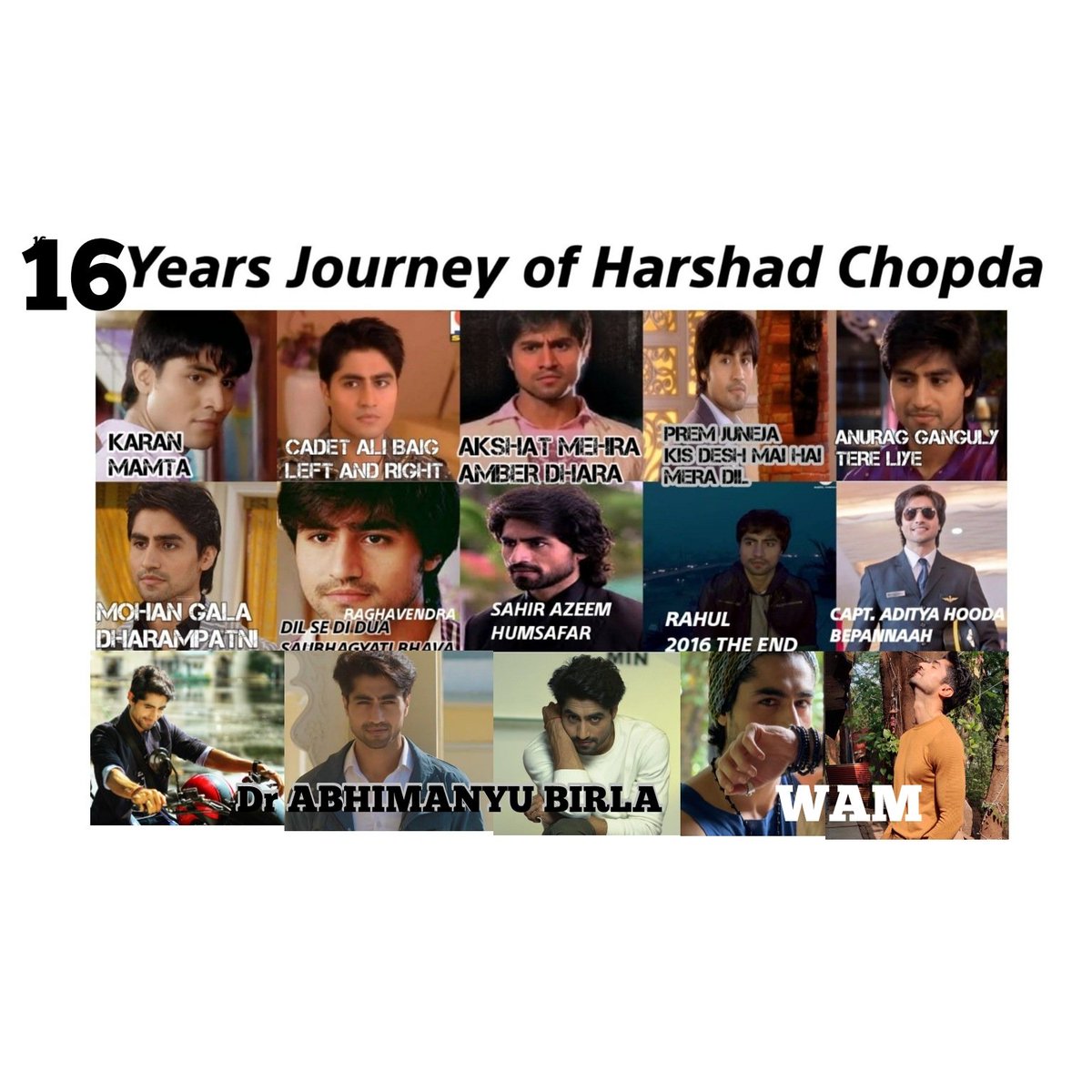 sidk86's tweet photo. He Came &amp; He Conquered with his Incredible Performances till date !
Congratulationsss @ChopdaHarshad For always making us proud ! Come back soon &amp; make history again ! 
Keep entertaining us !

16 YRS OF HARSHAD CHOPDA https://t.co/pO8yxtbLQO