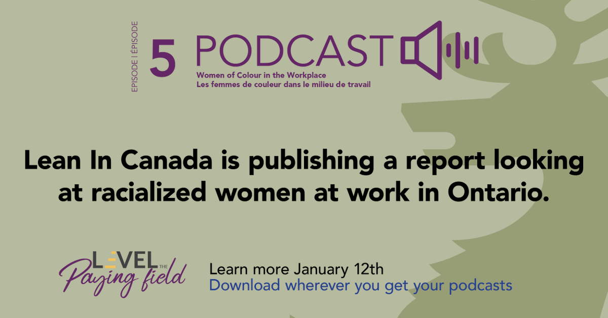 OntPayEquity's tweet photo. We’re having some important conversations about economics, equity, women and work….take a look! 
@LeanInCanada
 #LevelThePayingField #payequity #GenerationEquality #LeanIn #shecovery #racializedwomen #marginalizedwomen https://t.co/mWtsOtd2X7