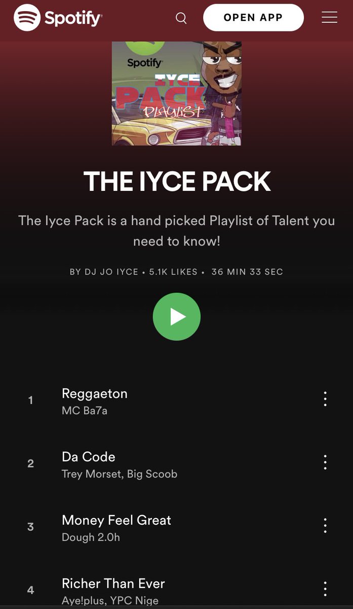 AYEplus17's tweet image. #IycePackPlaylist open.spotify.com/playlist/4uTgq… #ayeplus🍎 @JoIyceWorld @spotify