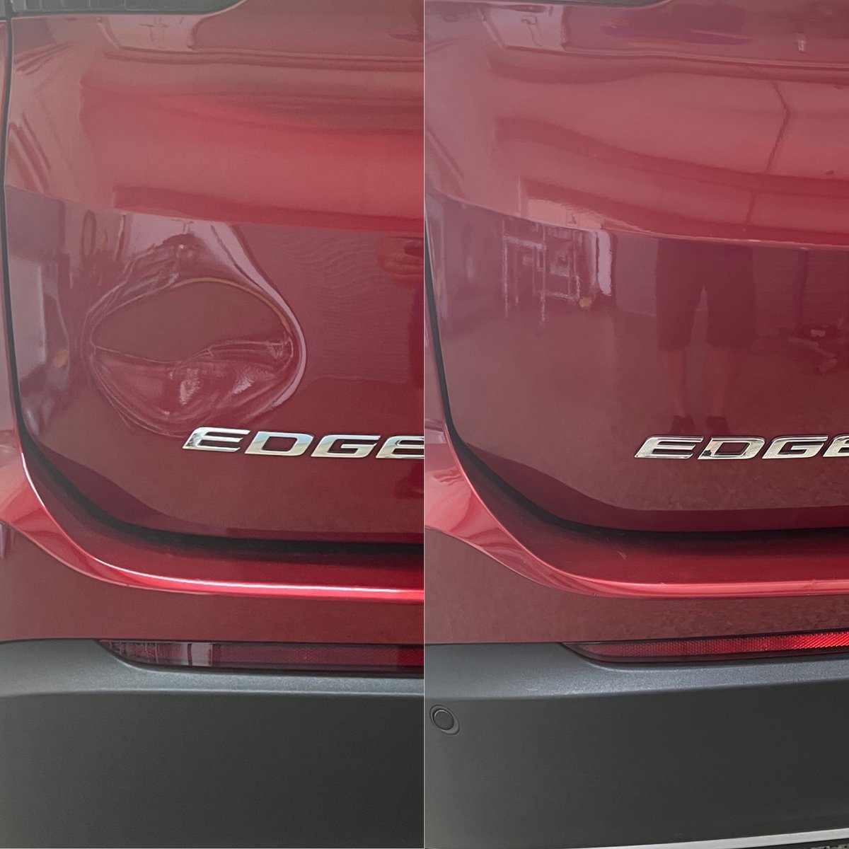 DentTechInc's tweet image. Transformation Tuesday! We successfully removed the #dent on this Ford Edge 💪 with our paintless dent removal (#PDR) services and restored it back to looking as good as new! 🤩 Give us a ring📱to fix that ding! 
#pdr #jacksonville #jaxpdr #jaxdentremoval