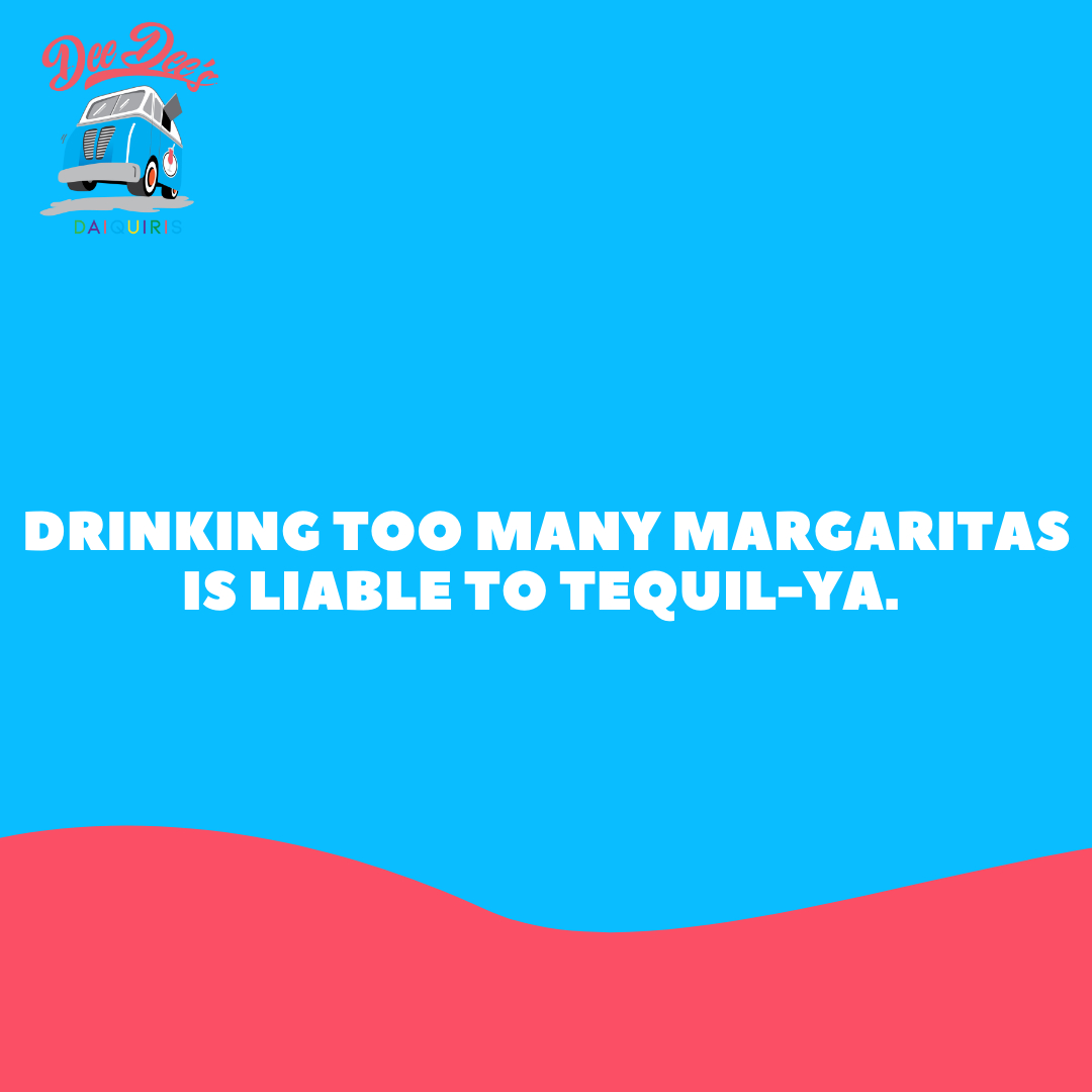 Don't worry y'all.  Our margaritas will do your body good!   Make sure you give them a try.  Go to the link in our bio to purchase.

deedeesdaiquiris.com