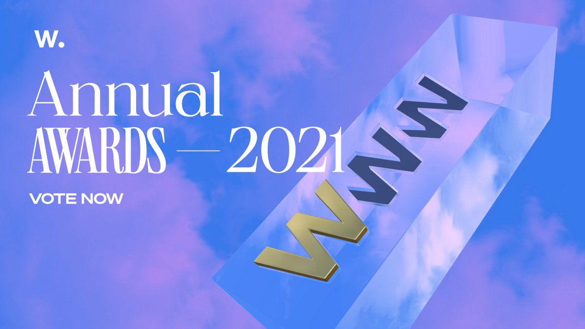 I'm honored to be nominated in the Independent of the Year category especially with all these talented people. Thank you <a href="/awwwards/">awwwards.</a> and feel free to vote

annual.awwwards.com/categories/ind…