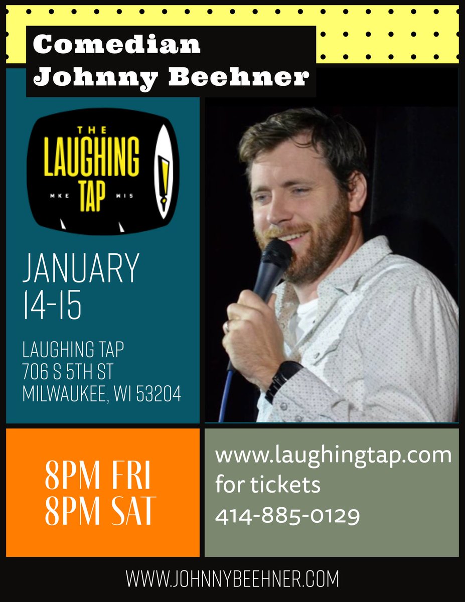 #Milwaukee 
⁦@TheLaughingTap⁩