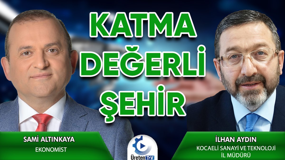 Ekonomist <a href="/samialtinkaya/">Sami Altınkaya</a> ve Kocaeli Sanayi ve Teknoloji İl Müdürü İlhan Aydın ile olan videomuz saat 20:00'de yayına girecektir.

Link:

youtu.be/MAGnRpTIGcY

#dolar #ekonomi #bilim #kocaeli #sanayi #teknoloji #usdtry #ticaret #türkiye #geposb 
<a href="/TCSanayi/">Sanayi ve Teknoloji Bakanlığı</a> <a href="/KocaeliBilim/">Kocaeli Bilim Merkezi</a> <a href="/varank/">Mustafa Varank</a>