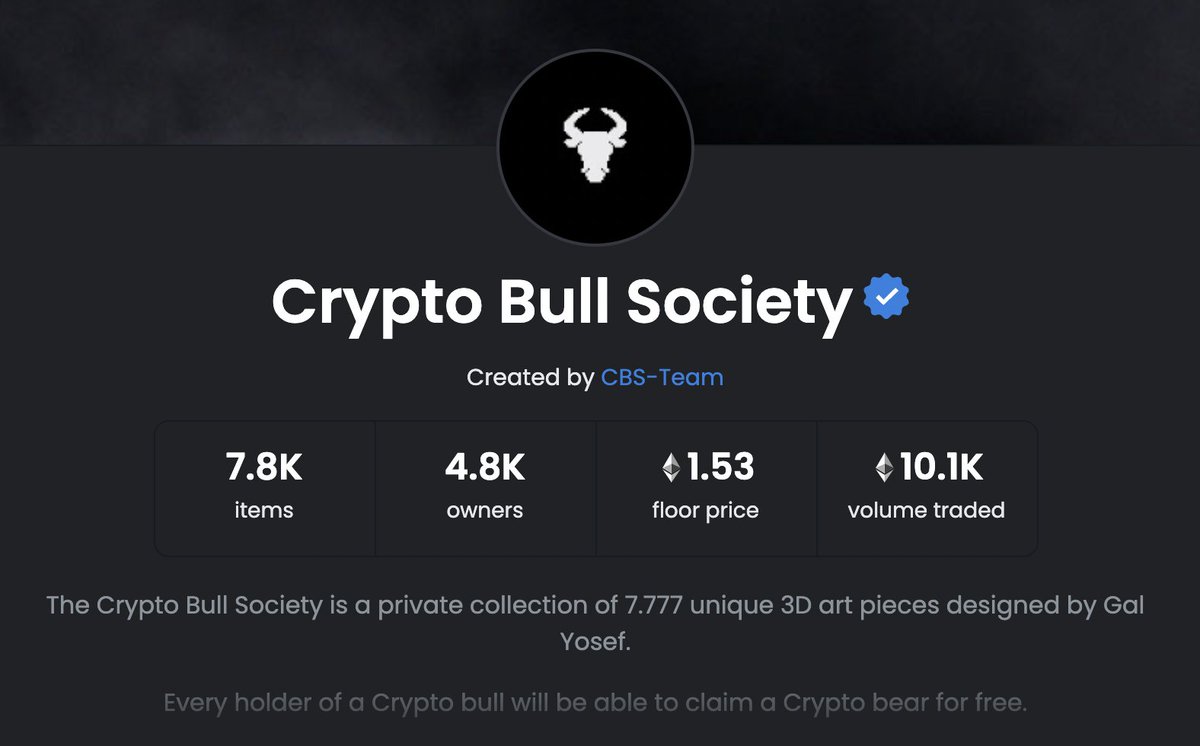 With all the amazing help and support from the community, we've managed to get verified on OpenSea! 🥳
