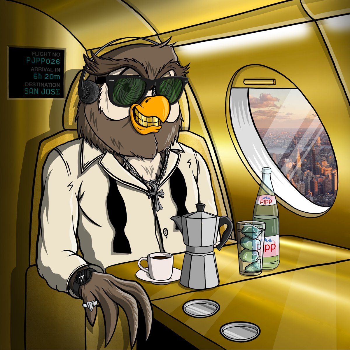 Private Jet Pyjama Party (@pjpp_club) on Twitter photo Congratulations to the buyer and seller for a massive 8.5ETH Sale!
All there is to ask now is, which one is next?
<a href="/nftwhalealert/">NFT Whale Alert</a> the ball is on your side of the court now.
#PJPP #ProbablyNothing #Owligarchs #OpenSeaNFT Congratulations to the buyer and seller for a massive 8.5ETH Sale!
All there is to ask now is, which one is next?
<a href="/nftwhalealert/">NFT Whale Alert</a> the ball is on your side of the court now.
#PJPP #ProbablyNothing #Owligarchs #OpenSeaNFT