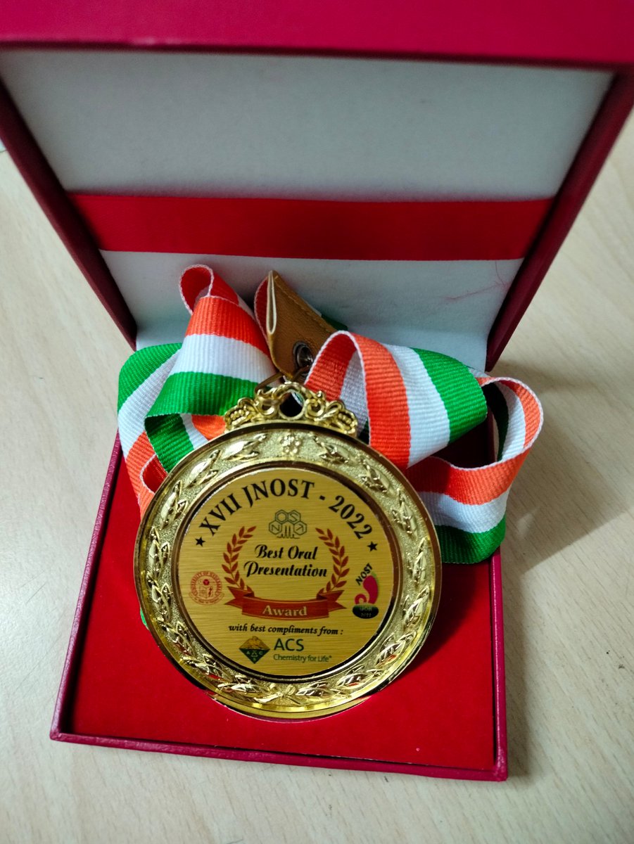 S. S. V. Ramasastry (@ramsastrys) on Twitter photo My co-worker Mr. Prashant Kumar won the best oral presentation award at the J-NOST conference organized by the School of Chemistry, Univ. of Hyderabad. We sincerely thank the NOST council for the honor.
<a href="/IiserMohali/">IISER Mohali</a> My co-worker Mr. Prashant Kumar won the best oral presentation award at the J-NOST conference organized by the School of Chemistry, Univ. of Hyderabad. We sincerely thank the NOST council for the honor.
<a href="/IiserMohali/">IISER Mohali</a>