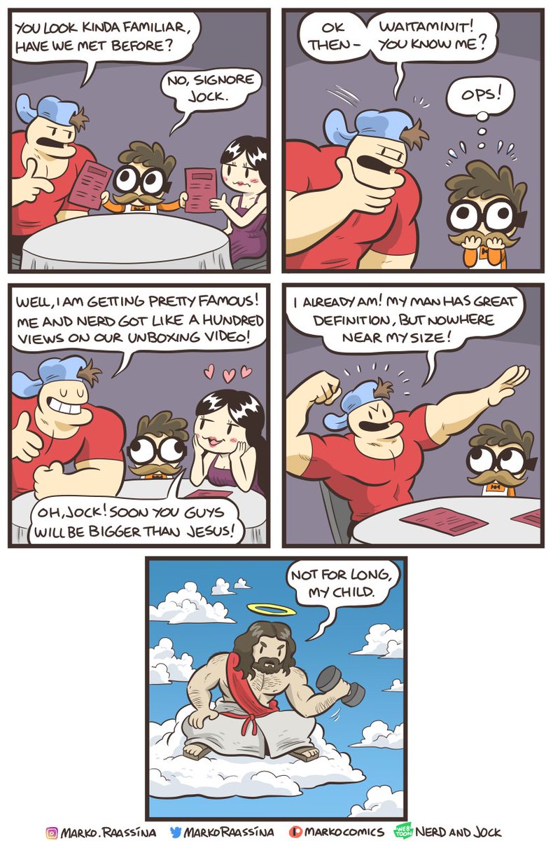 Nerd and Jock 123 