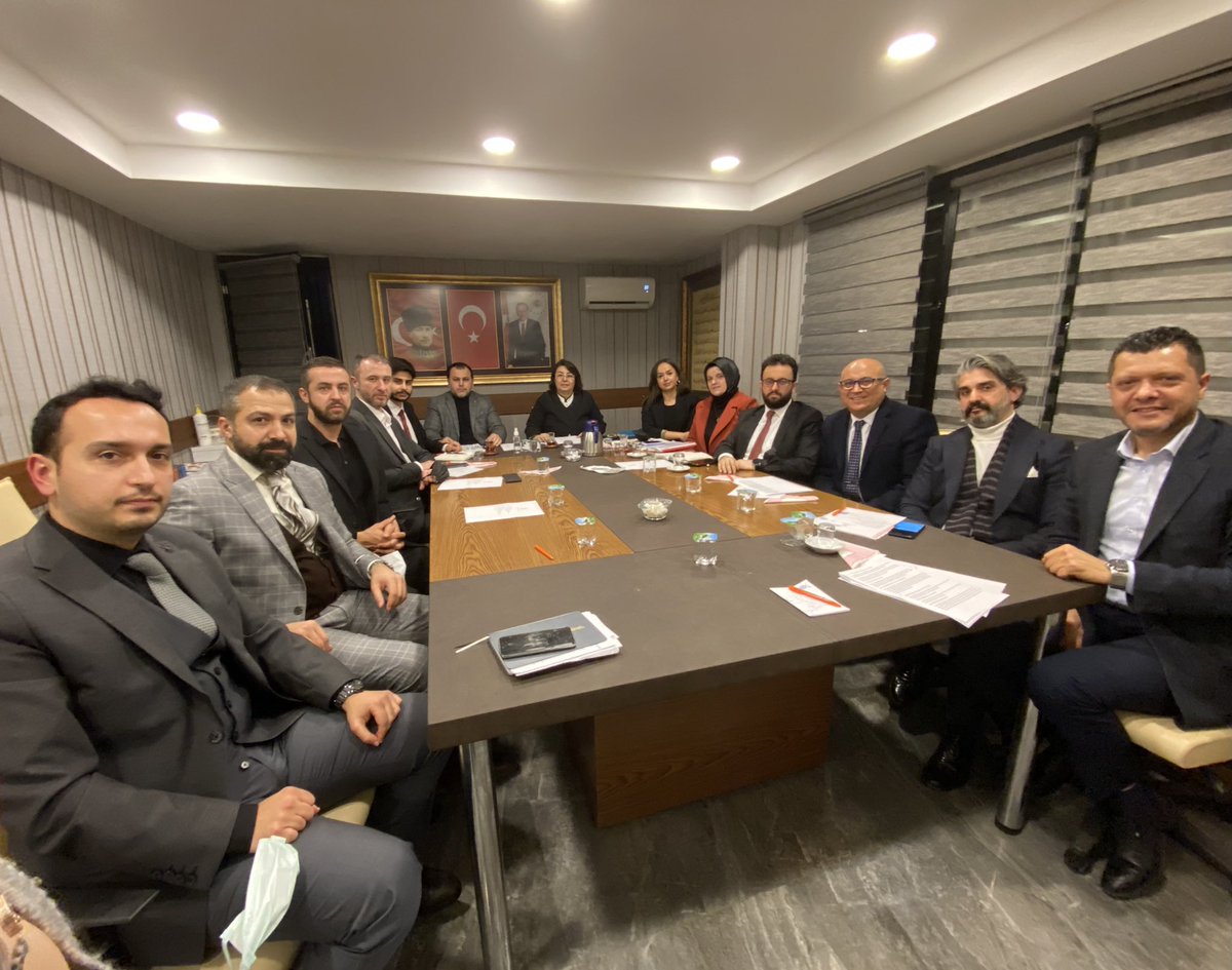 İlçe Başkanımız <a href="/tmazlumoglu/">Tülin Mazlumoğlu Kestane 🇹🇷</a> başkanlığında, yürütme kurulu toplantımızı gerçekleştiriyoruz. <a href="/osmannnurika/">Osman Nuri Kabaktepe</a> <a href="/akpartiistanbul/">AK Parti İstanbul</a> 

#İnandığınYoldaYürü
#Bakırköy