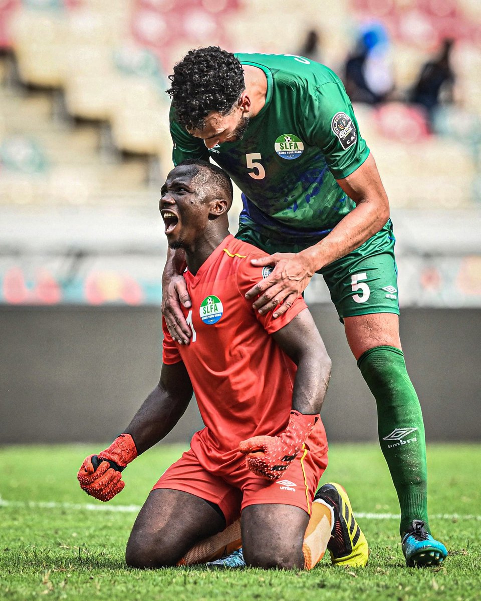 kipe76's tweet photo. Yup Yup #Salone. Believe in better. 
Well done @TheAlima
#TeamSierraLeone #TotalEnergiesAFCON2021 #ALGSIE https://t.co/jvDx4v7qey