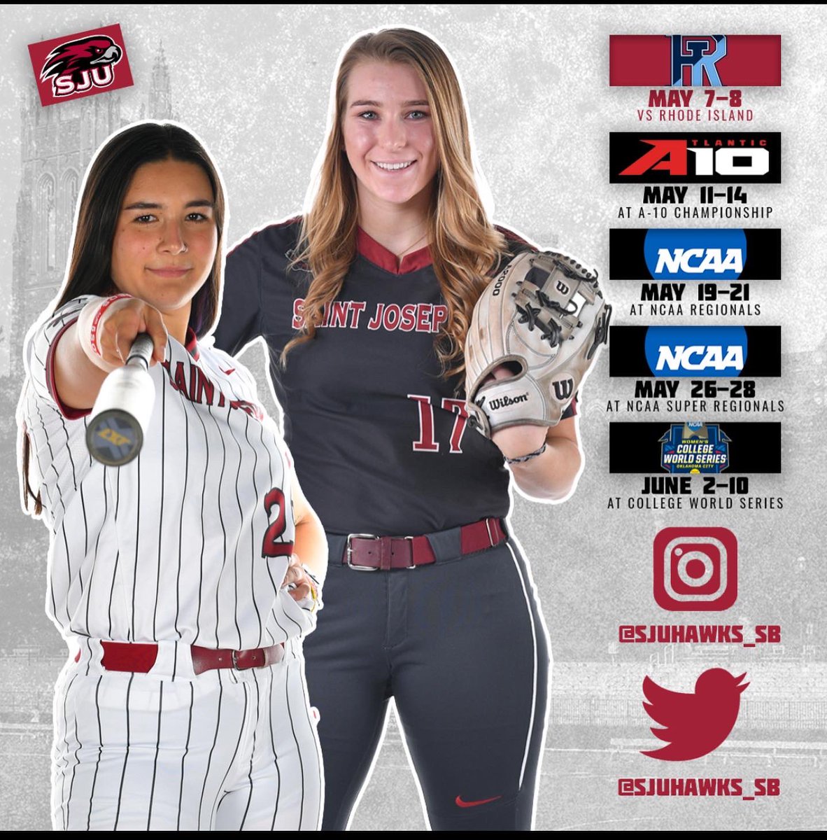 🚨2022 SJUSB schedule release 🚨

Check out our schedule to see what games you will attend this spring! Can’t wait to see everyone at the field! 🥎 

#thwnd #ALLIN