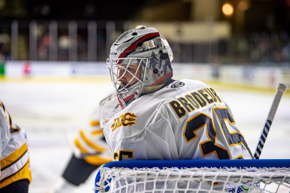 MarinersOfMaine's tweet image. Jeremy Brodeur (@JBrodeur30) has been named the @ECHL @WarriorHockey Goaltender of the Week!

📝READ MORE: marinersofmaine.com/news/jeremy-br…

#SomethingsBruin