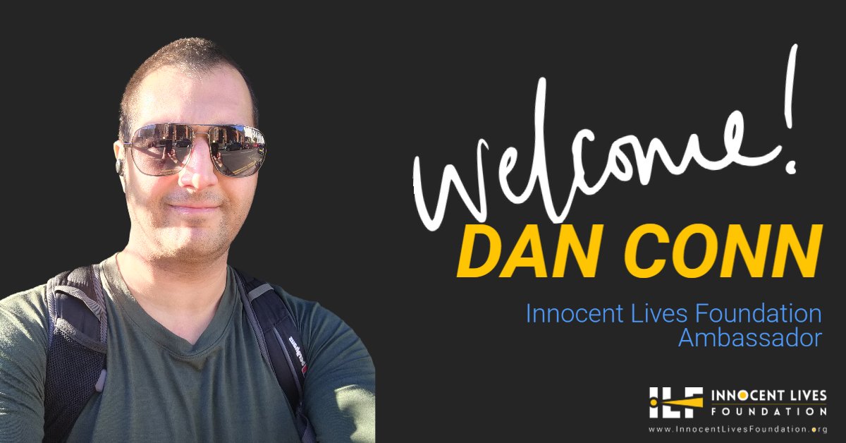 InnocentOrg's tweet photo. 🚨 New Ambassador Alert 🚨 We're proud to welcome Dan Conn to our passionate group of ILF Ambassadors. Thank you, @danjconn, for joining us in the fight against child predators! #ambassador #Iam4ILF https://t.co/q6EcAMBi9P