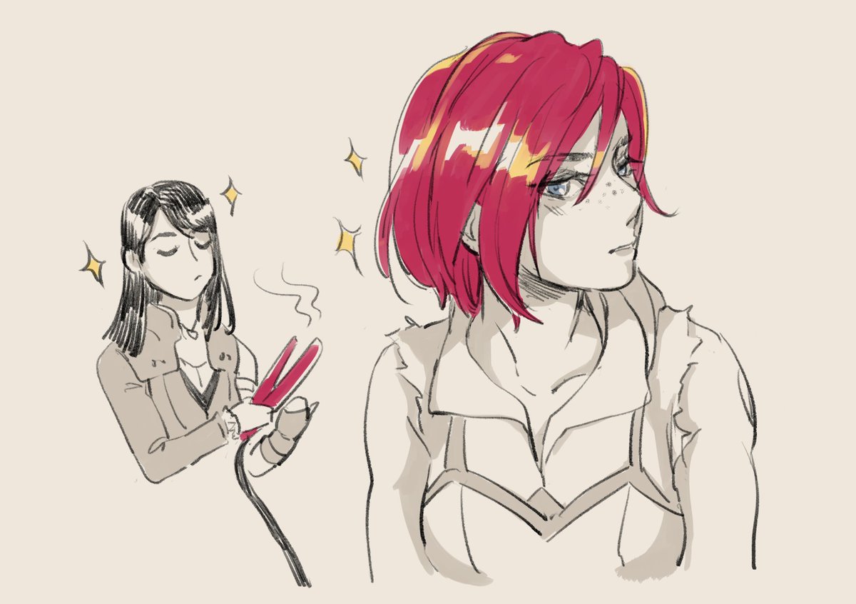 SOSOMill's tweet photo. When ppl around U become HAIR STYLIST💇‍♀️
#Vi #arcane https://t.co/Vwpu5eaPXW