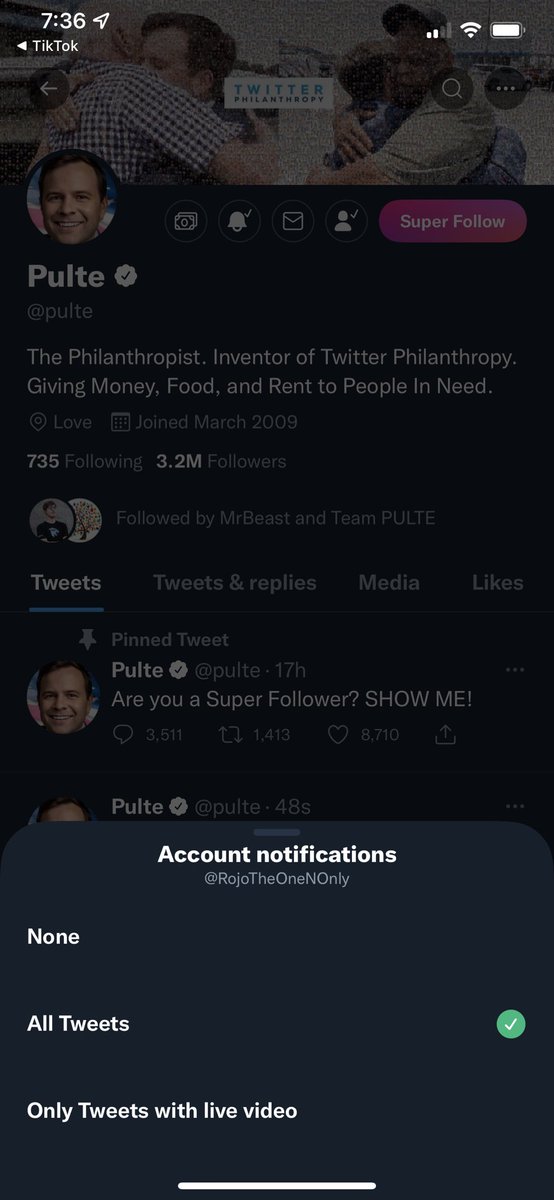 RojoTheOneNOnly's tweet photo. @pulte Never miss a tweet sir. $NessyRami https://t.co/BwNvFeCwWD