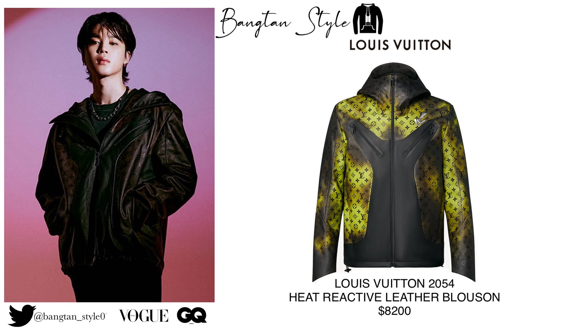 Louis Vuitton Louis Vuitton Heat Reactive 2054 Jacket!