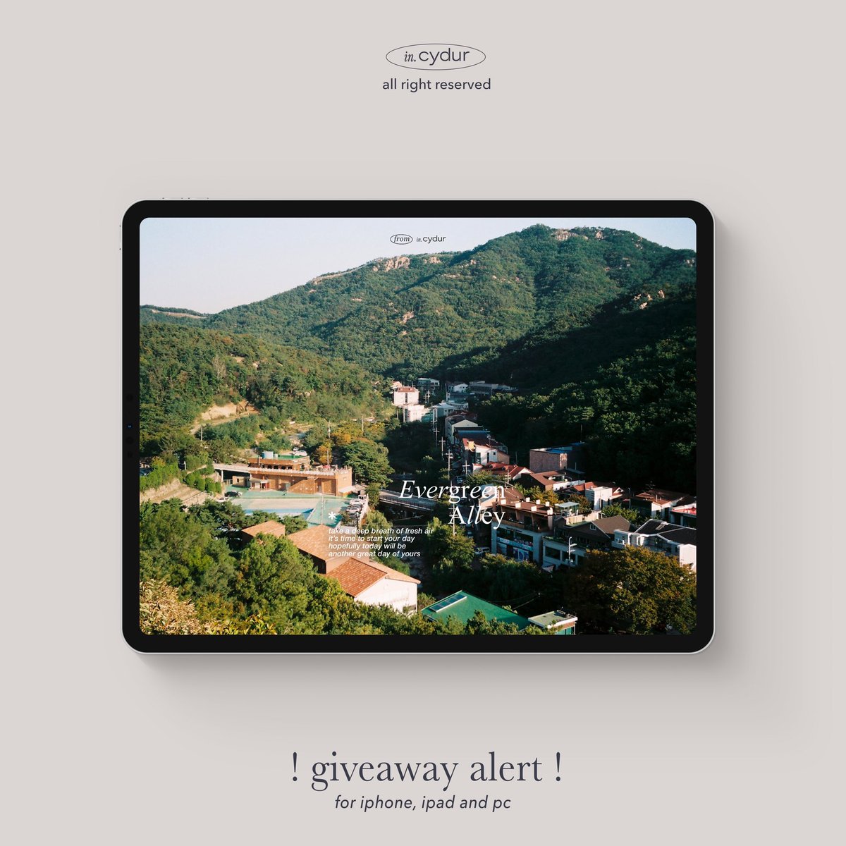 *pls rt before use

give away ! 🍎🌟
( wallpaper for iphone, ipad, pc )

link in mention ㅡ personal use only
เป็นรูปที่ถ่ายเองทุกรูปเลยคับ 🤍

ig : in.cydur