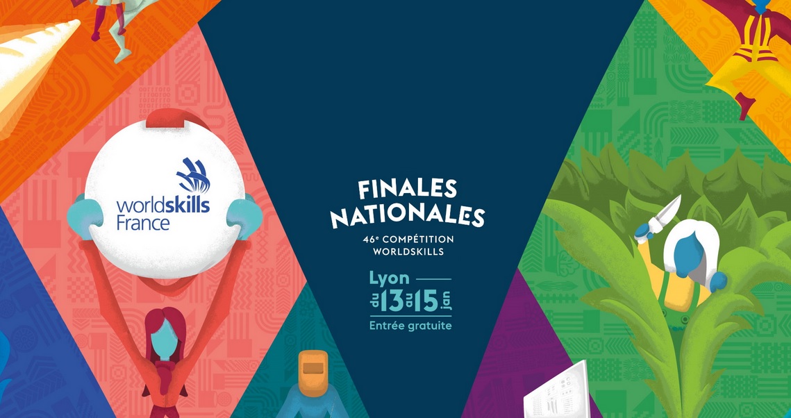 Les finales nationales de la 46e compétition WorldSkills, c'est du 13 au 15 janvier à Eurexpo ! Toutes les infos : fnat46.worldskills-france.org. Pour préparer vos élèves : bit.ly/3qeBJcO