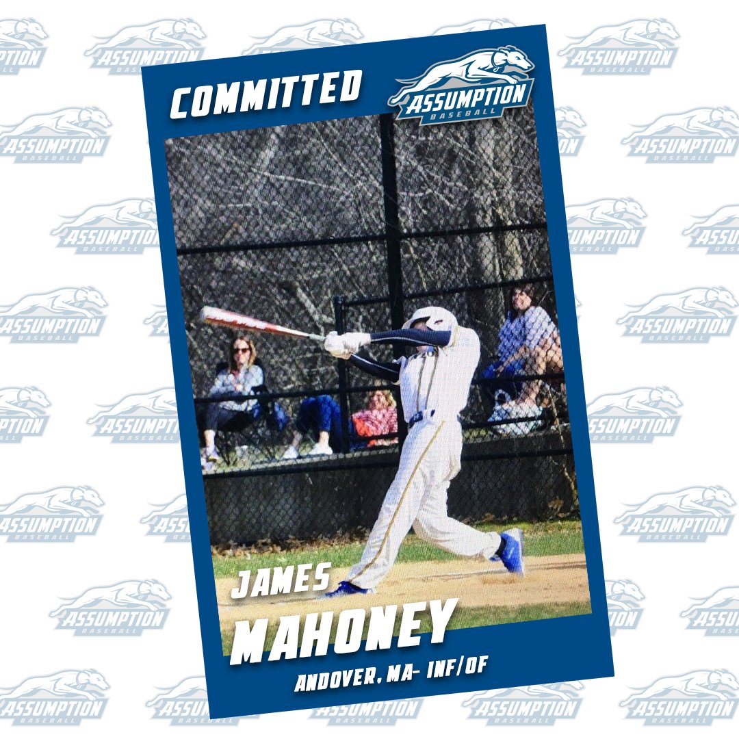 AssumptionBASE's tweet photo. We wrap up our #FutureHound series with a player that will do a little of everything going forward. 

Welcome to Assumption, James! https://t.co/cKdPq2beDR