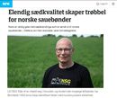 Slikt skjer ikke av å klø seg i hodet, man må klå andre steder for å produserer varene...