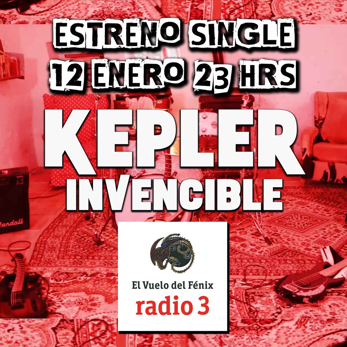 Mañana estrenaremos en exclusiva “Invencible” en el programa <a href="/vuelofenix_r3/">El Vuelo del Fénix</a>  en <a href="/radio3_rne/">Radio 3</a> . 
Se emite de 23:00 a 24:00 horas.
<a href="/lenguaarmada/">lengua armada - Nano</a> 
Atent@s!