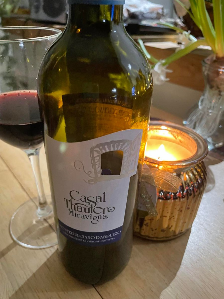 #winelovers _ Plan NOW for your evening wind down!   
Casal Thaulero Montepulciano a LOVELY way to finish the day and start your evening! 🍷🍷 #winelovers #wines  #redwine #montepulciano <a href="/CasalThaulero/">Casal Thaulero Wines</a>