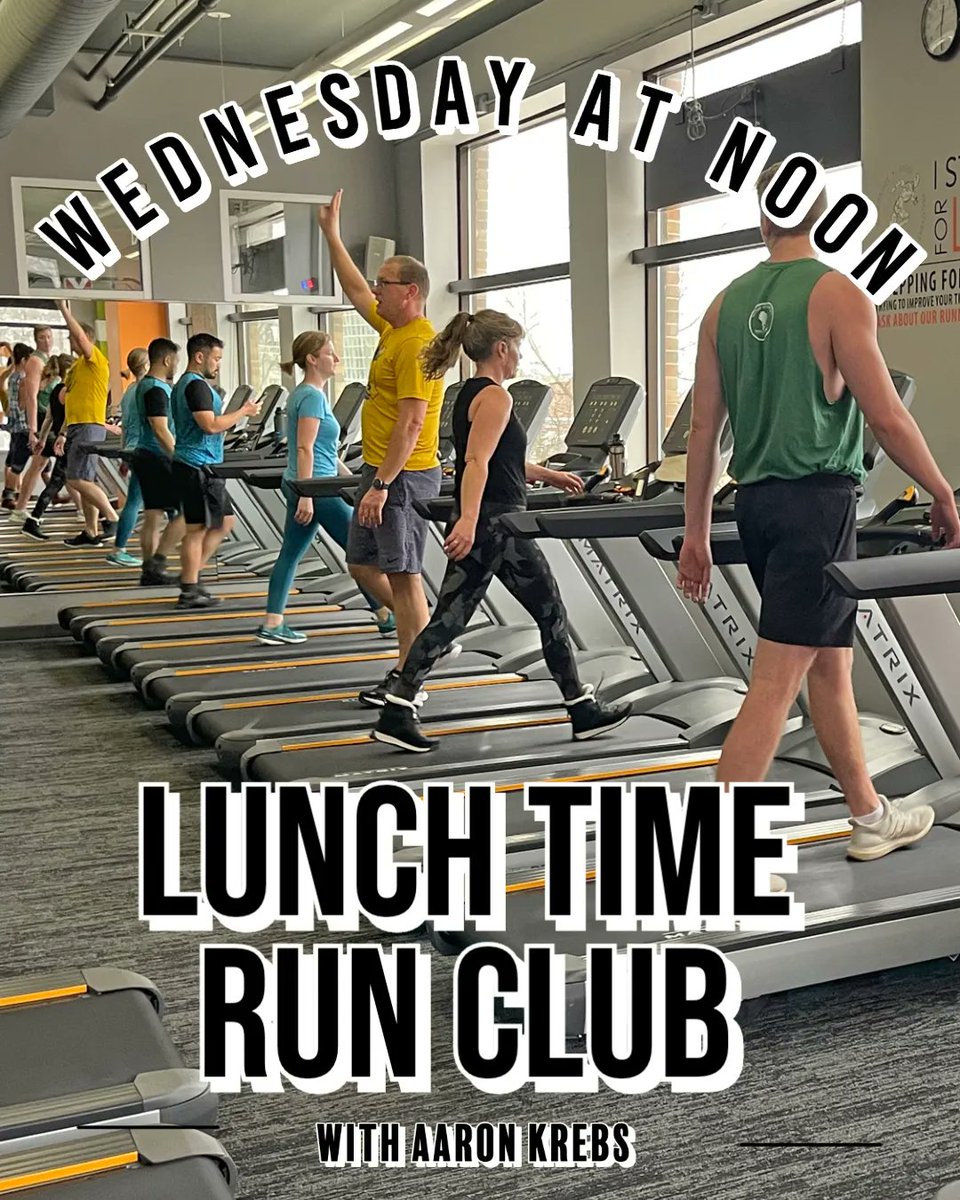 CapFitMadison's tweet image. Look after your body. It's the only place you have to live.⠀
⠀
Join Aaron for LUNCH RUN CLUB at 12:00 PM on Wednesday!⠀